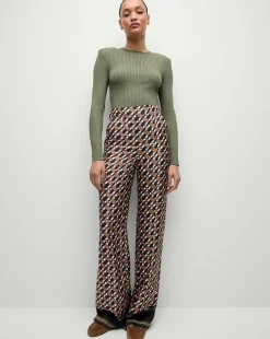 Acara Pullover in Stone Army