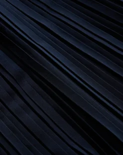 Addi Pleated Skirt in Navy