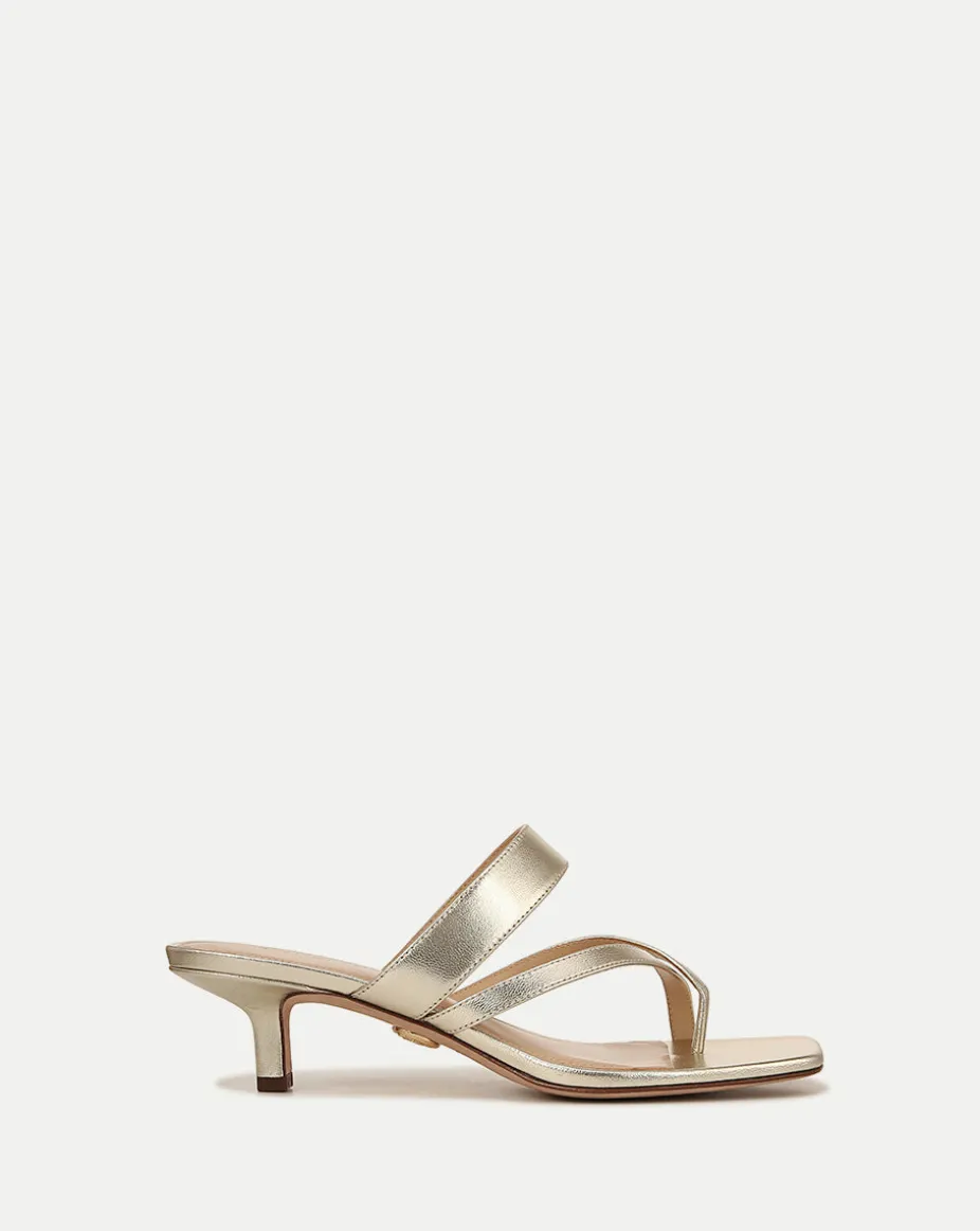 Alanis Sandal in Platinum