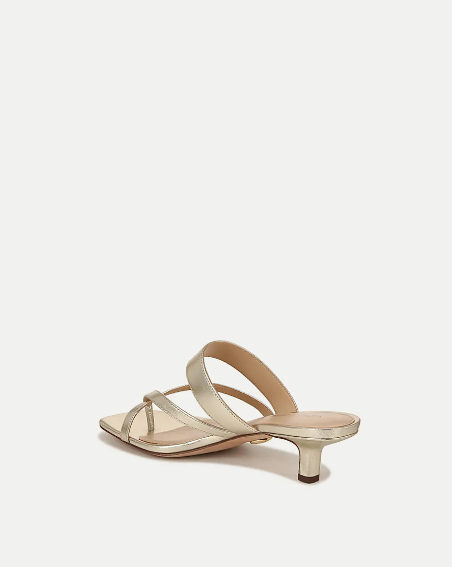 Alanis Sandal in Platinum