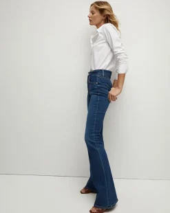 Amelia Button-Down Shirt in White