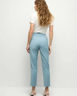 Arte High Waist Pants in Light Blue
