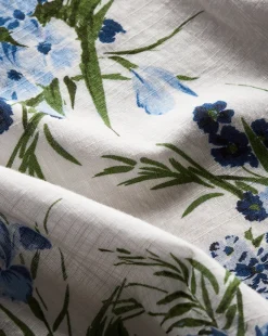 Arwen Cotton Skirt in Off-White Multi