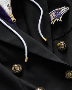 Baltimore Ravens Dickey Jacket in Black/Gold
