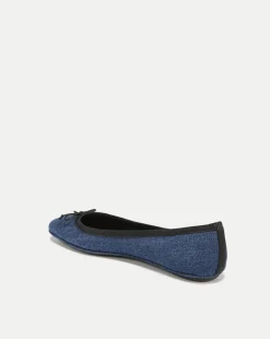 Beatrix Denim Ballet Flat