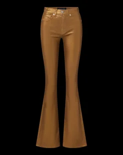 Beverly Skinny Flare Jeans in Bronze