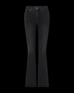 Beverly Skinny-Flare Jean in Washed Onyx