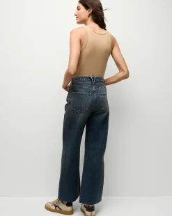 Birke Scoop-Neck Tank in Khaki