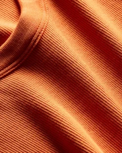 Birke Scoopneck Tank in Orange