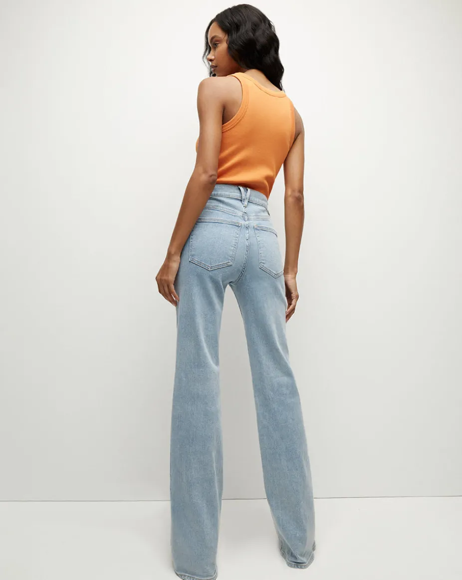 Birke Scoopneck Tank in Orange