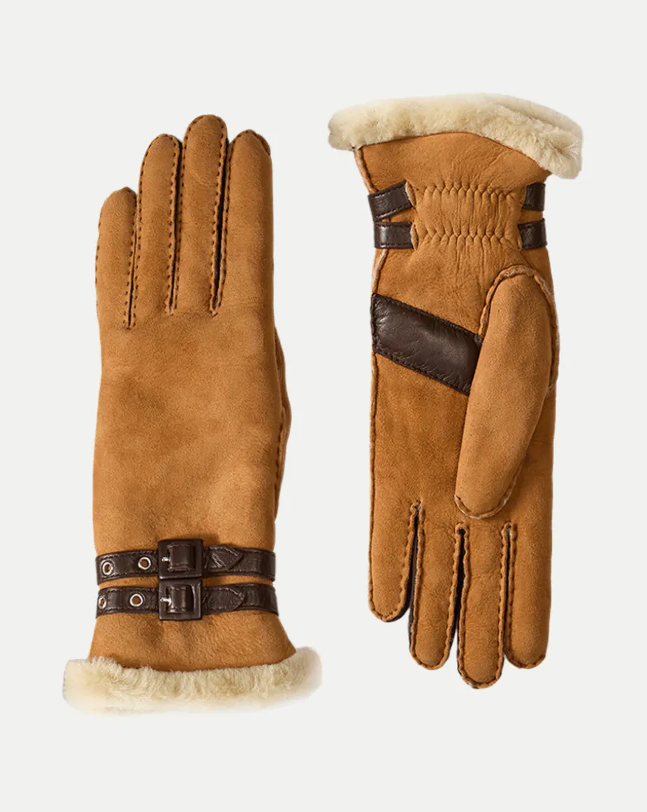 Bombera Gloves in Chestnut