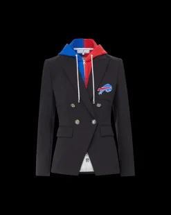 Buffalo Bills Dickey Jacket in Black/Silver