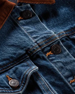 Cara Jean Jacket with Corduroy Collar