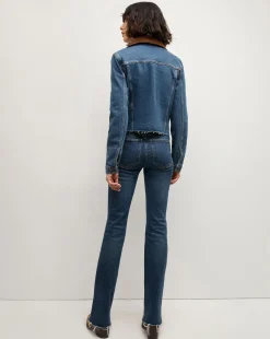 Cara Jean Jacket with Corduroy Collar