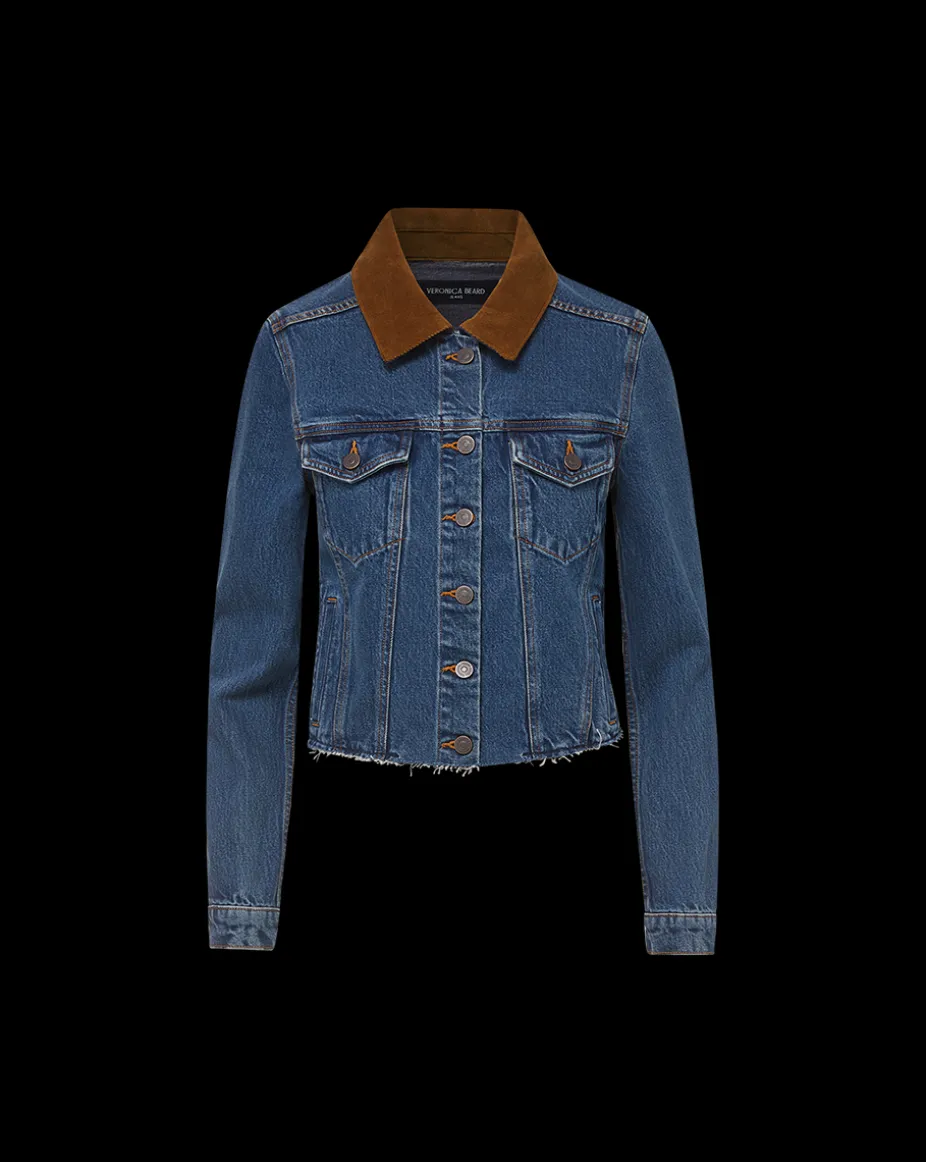 Cara Jean Jacket with Corduroy Collar
