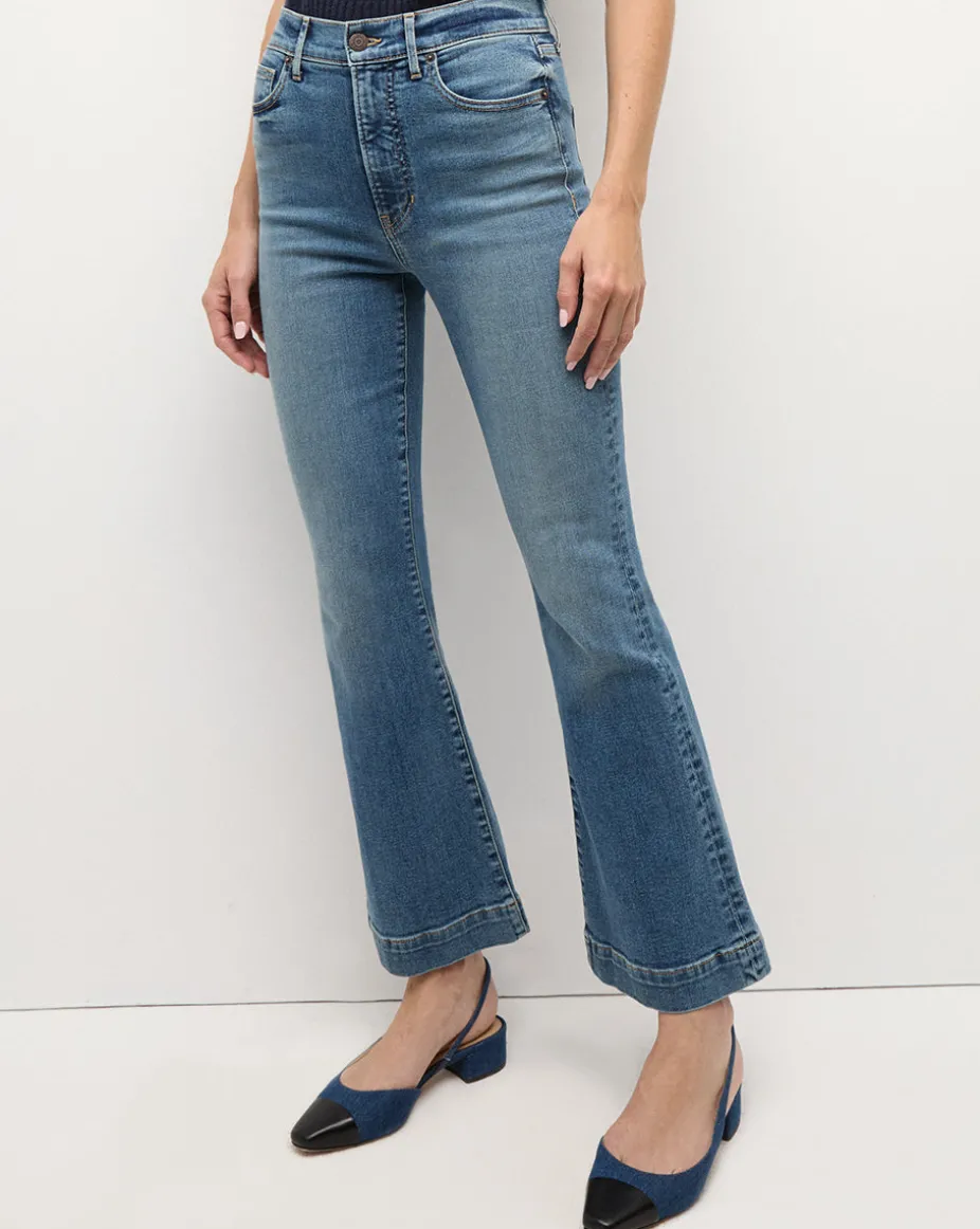 Carson Kick-Flare Jean in Bandit Dust