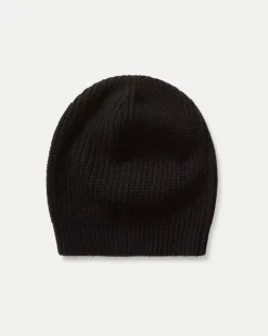 Cashmere Beanie in Black