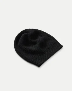 Cashmere Beanie in Black