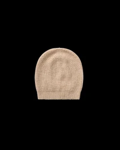 Cashmere Beanie in Oatmeal