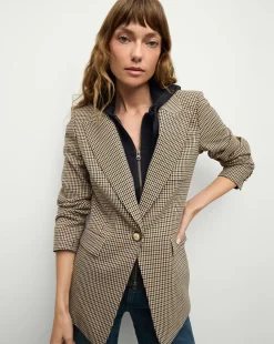 Cashmere Hoodie Dickey Insert in Navy