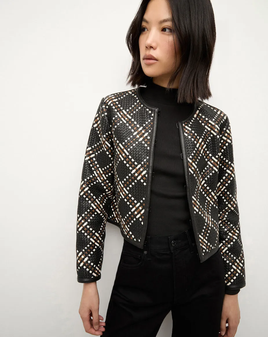 Cassandra Jacket in Black Multi