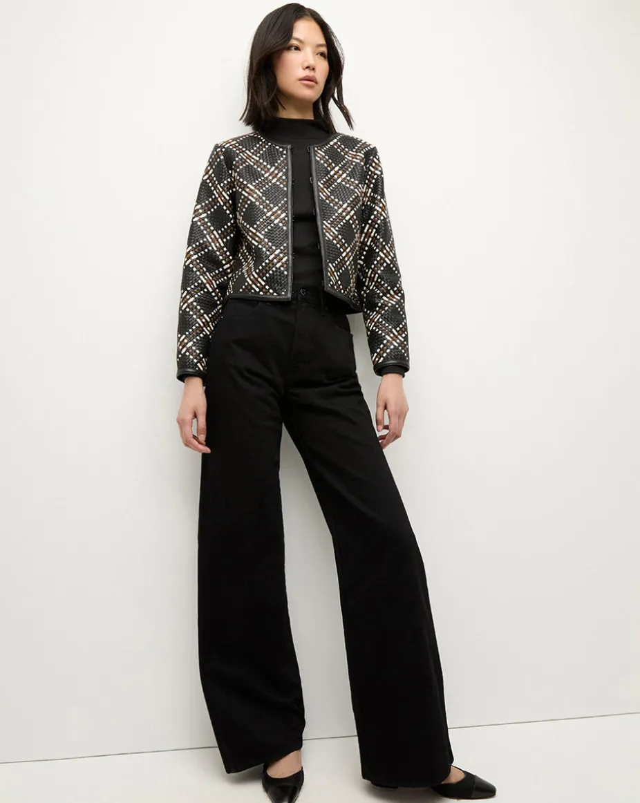 Cassandra Jacket in Black Multi