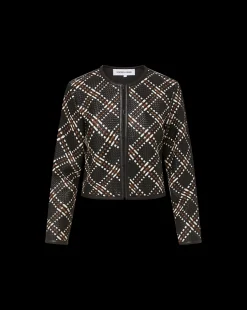 Cassandra Jacket in Black Multi