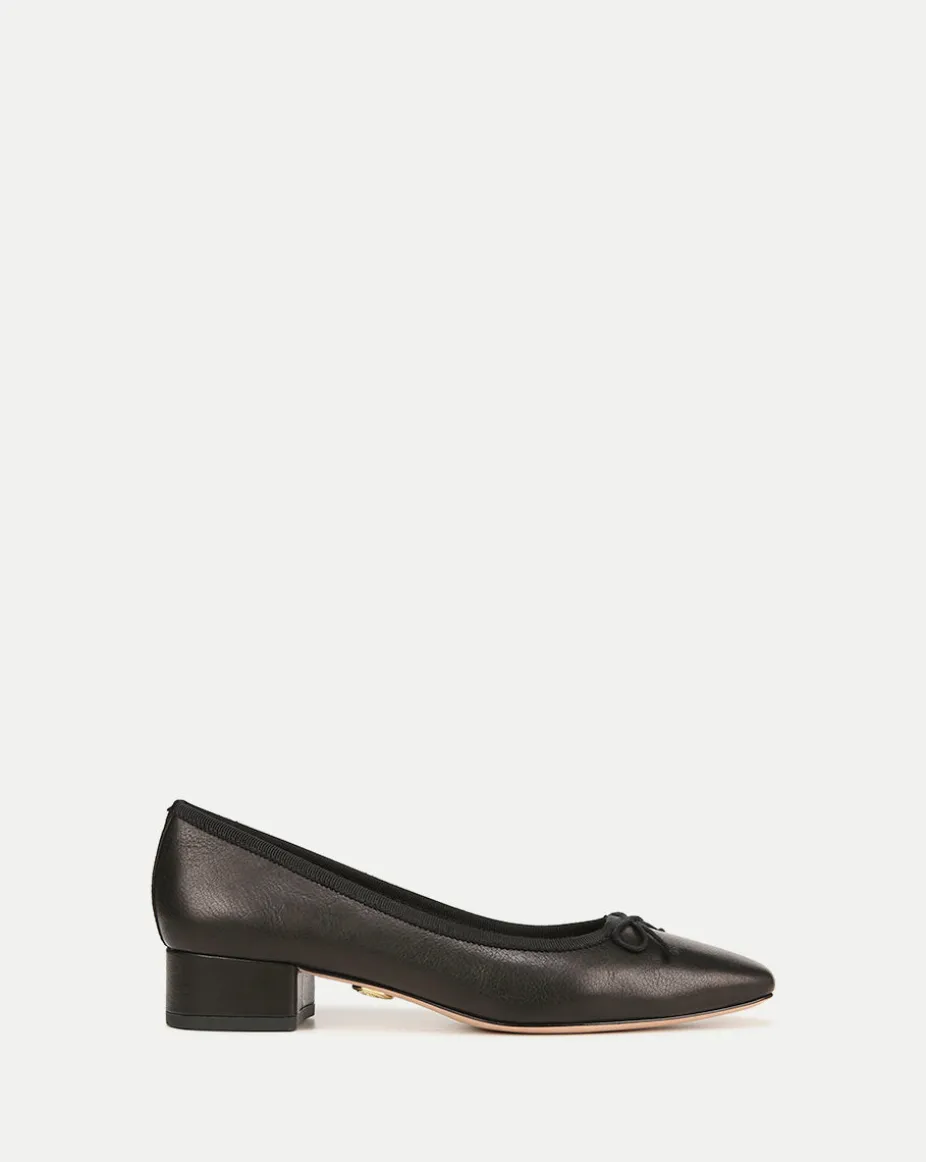 Cecile Leather Ballet Pump