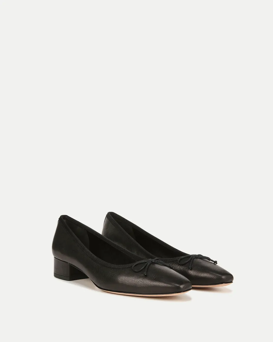 Cecile Leather Ballet Pump