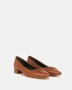 Cecile Leather Ballet Pump