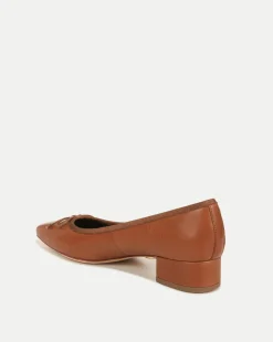 Cecile Leather Ballet Pump