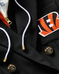 Cincinnati Bengals Dickey Jacket in Black/Gold