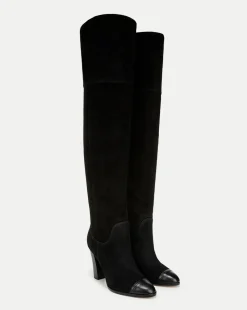 Conrad Over-The-Knee Boot in Black