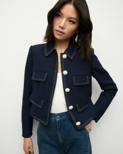 Constantine Jacket in Navy