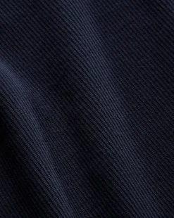 Coralee Crewneck Top in Navy