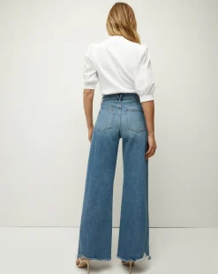 Coralee Puff-Sleeve Tee