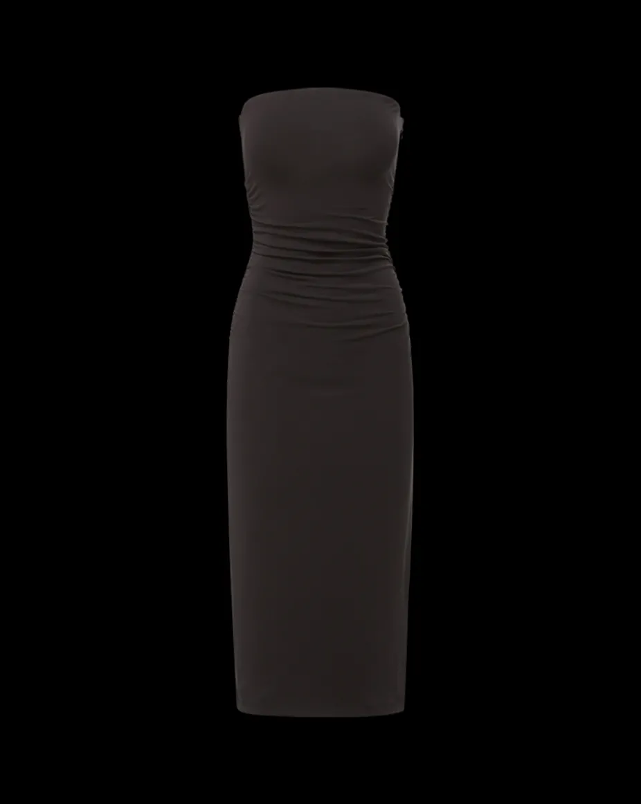 Cressida Strapless Dress in Black