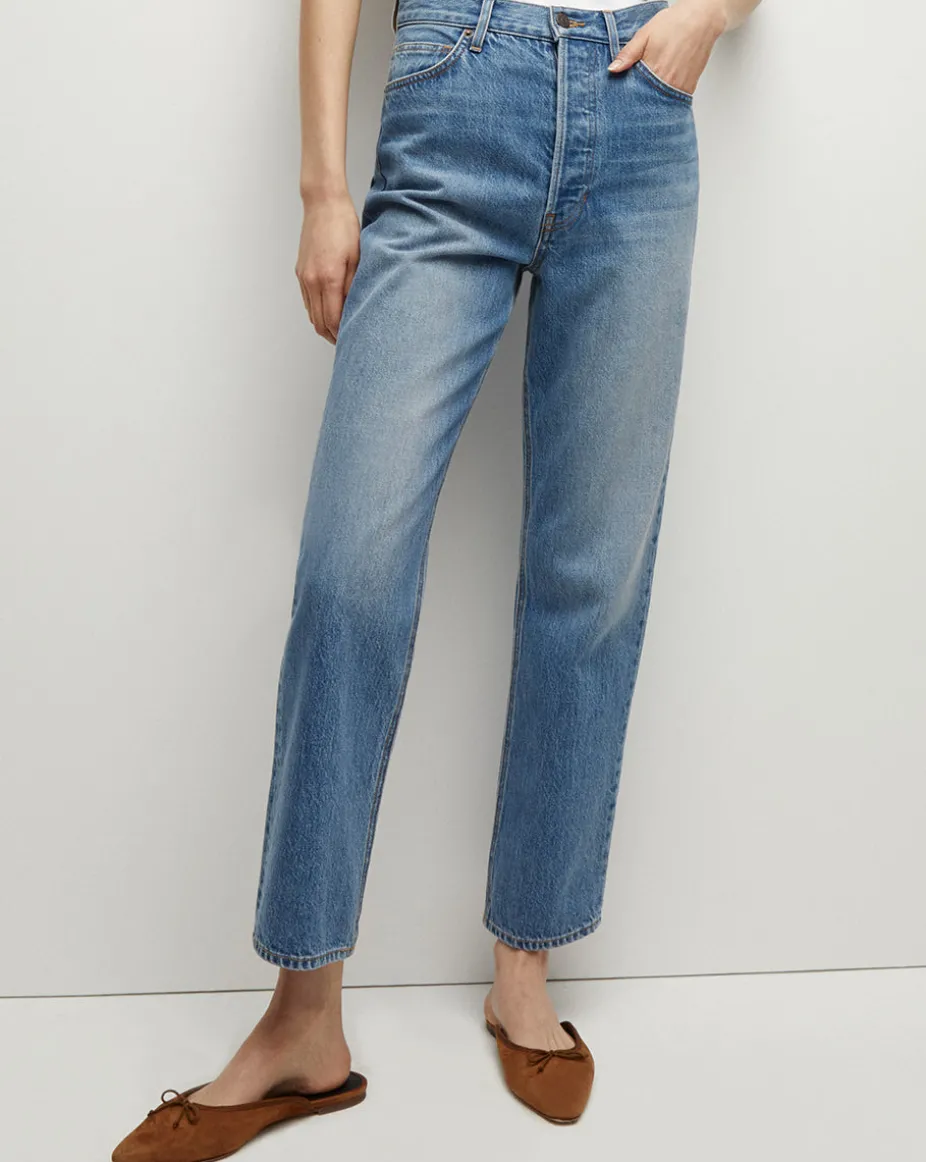 Daniela Straight-Leg Jean in Lakeshore Blush