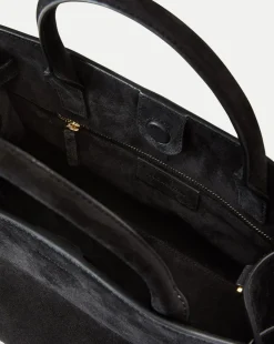 Dash Suede Bag in Black