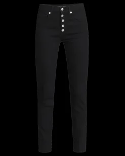 Debbie Ankle Crop Skinny Jean in Onyx