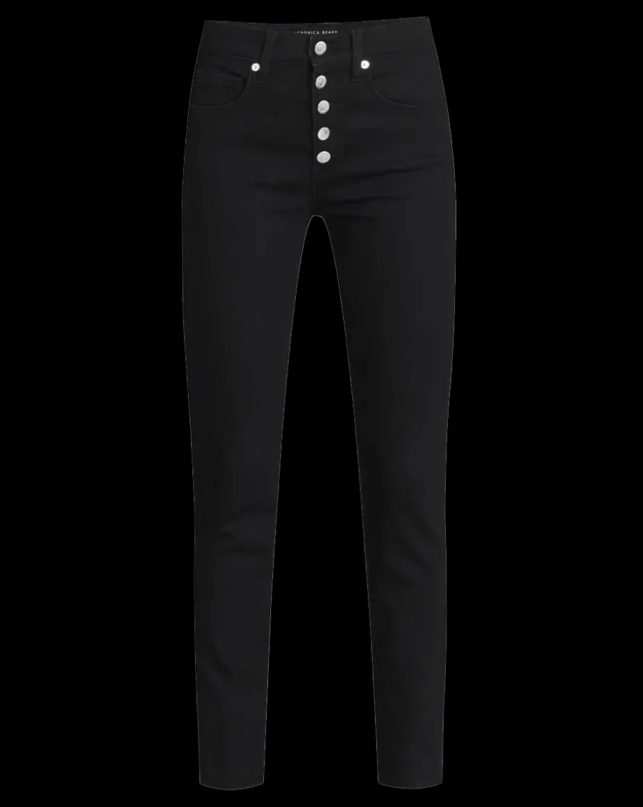 Debbie Ankle Crop Skinny Jean in Onyx