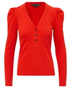 Dekalb Puff-Sleeve Top