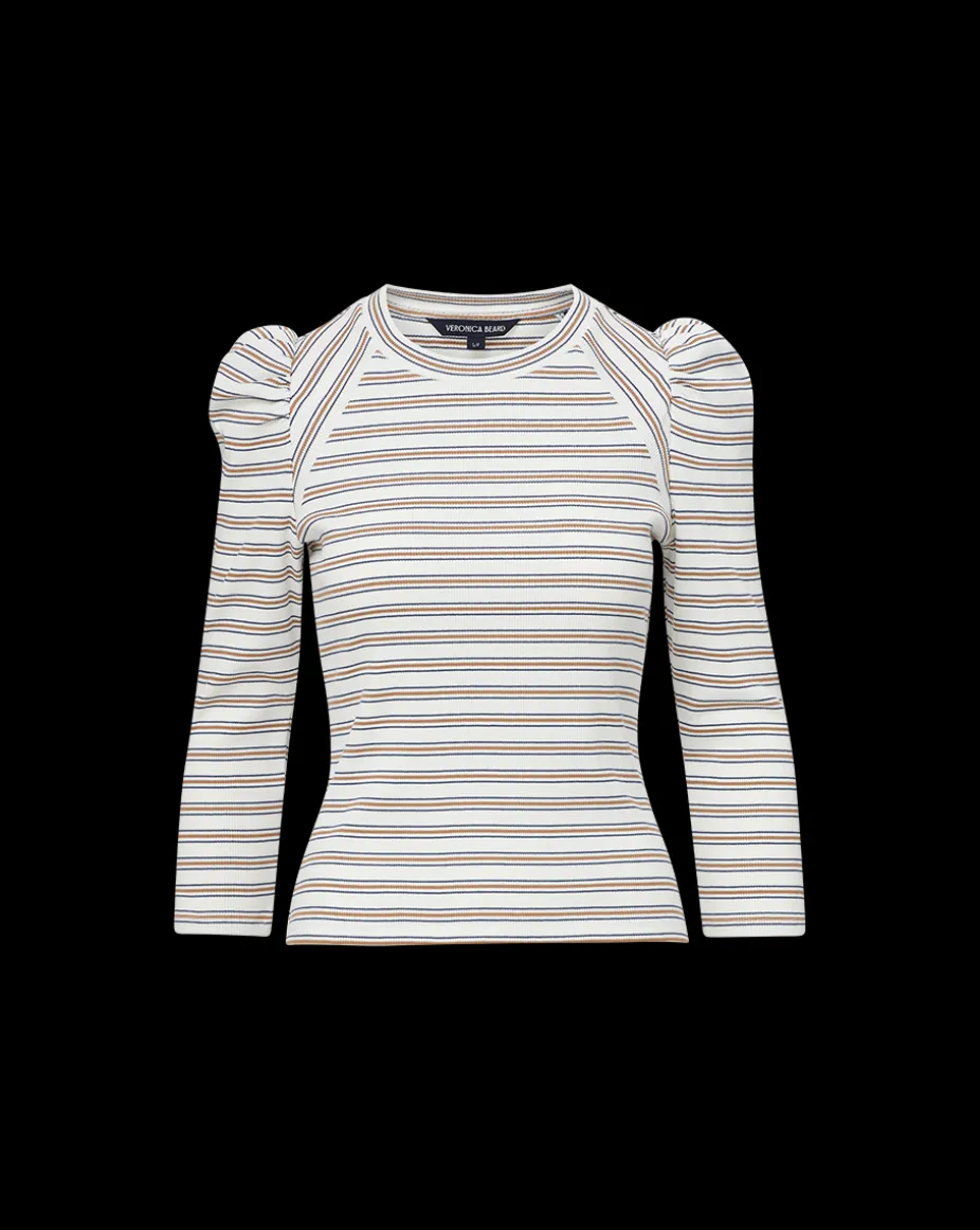 Delano Top in Off-White Multi