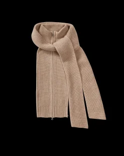 Dorsey Cashmere Scarf Dickey in Oatmeal