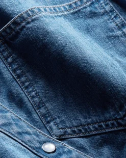 Dunn Denim Dress in Iceberg