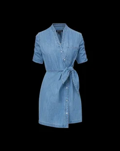 Dunn Denim Dress in Iceberg