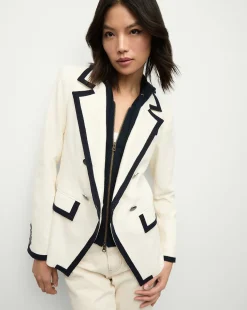 Edison Dickey Jacket in Dove