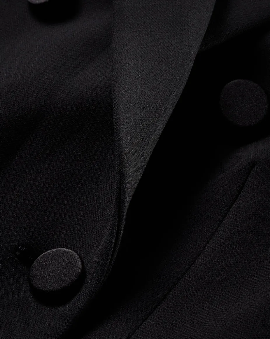 Elianna Blazer Dress in Black