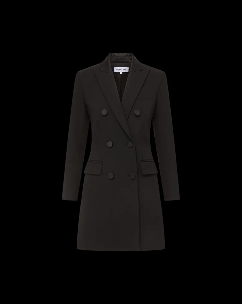 Elianna Blazer Dress in Black