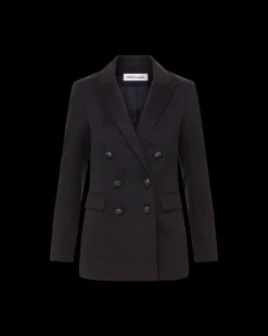 Ellette Dickey Jacket in Navy